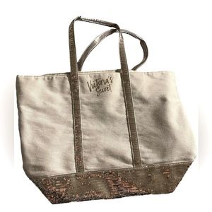 Victoria’s Secret sparkly tote